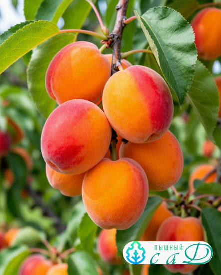 Абрикос "САРАТОВСКИЙ РУБИН"  средне- ранний срок созревания